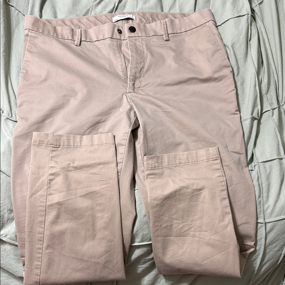 Banana Republic Light Tan Chino Pants 35x30